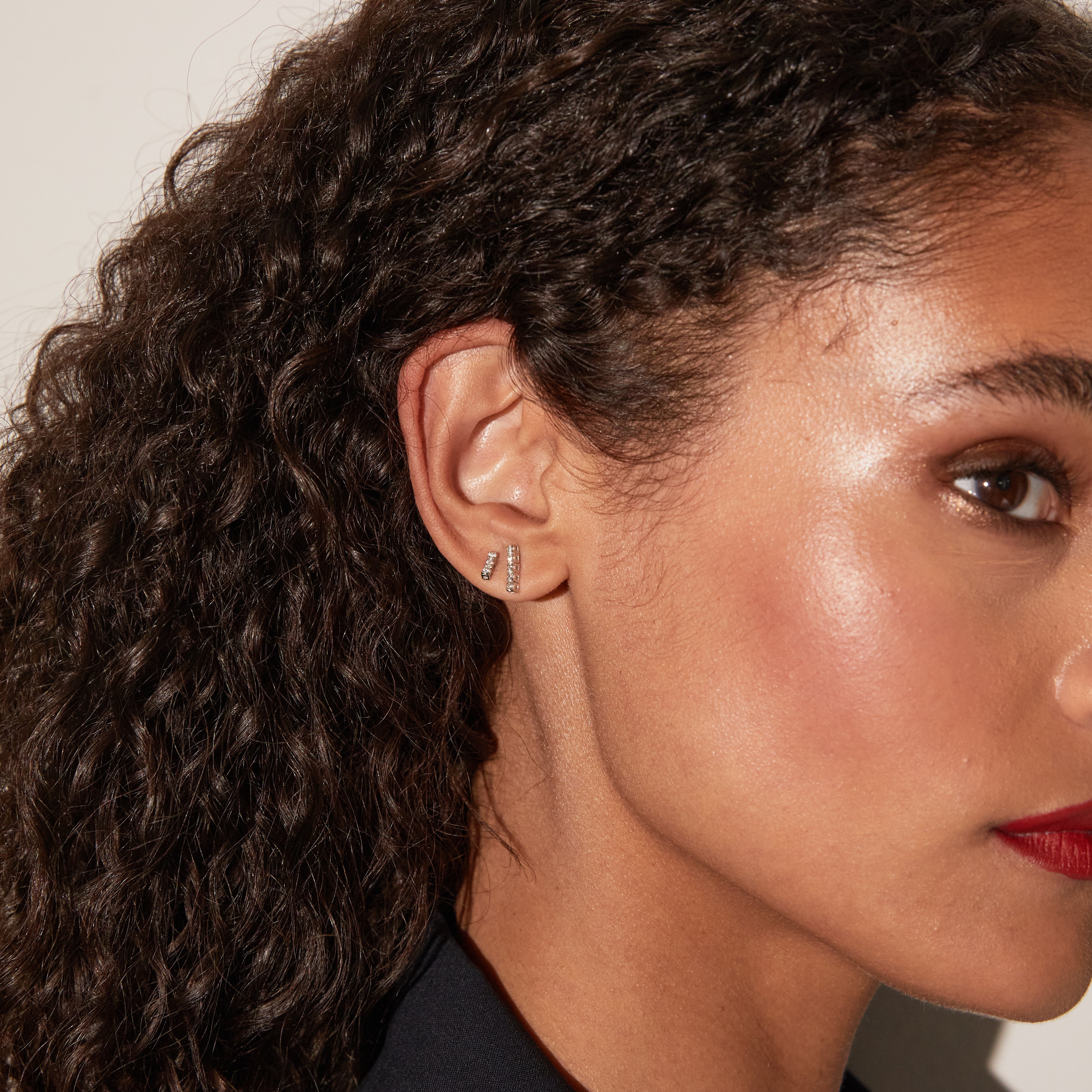 Petite Tennis Earrings