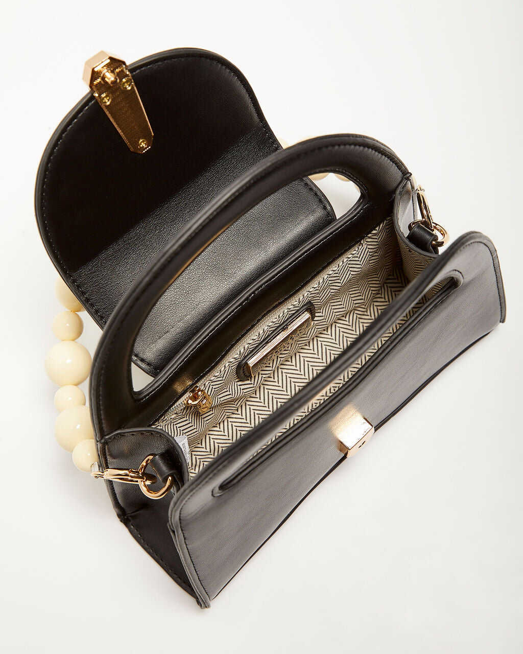 Pearl Strap Handbag