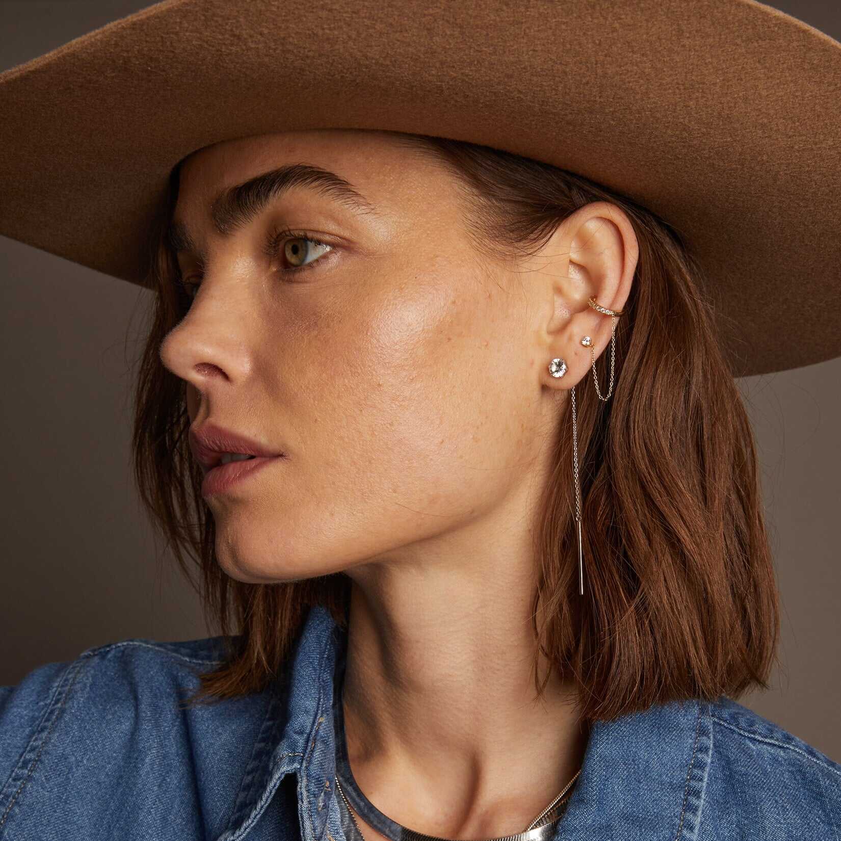 Starlight Elegance Long Earrings