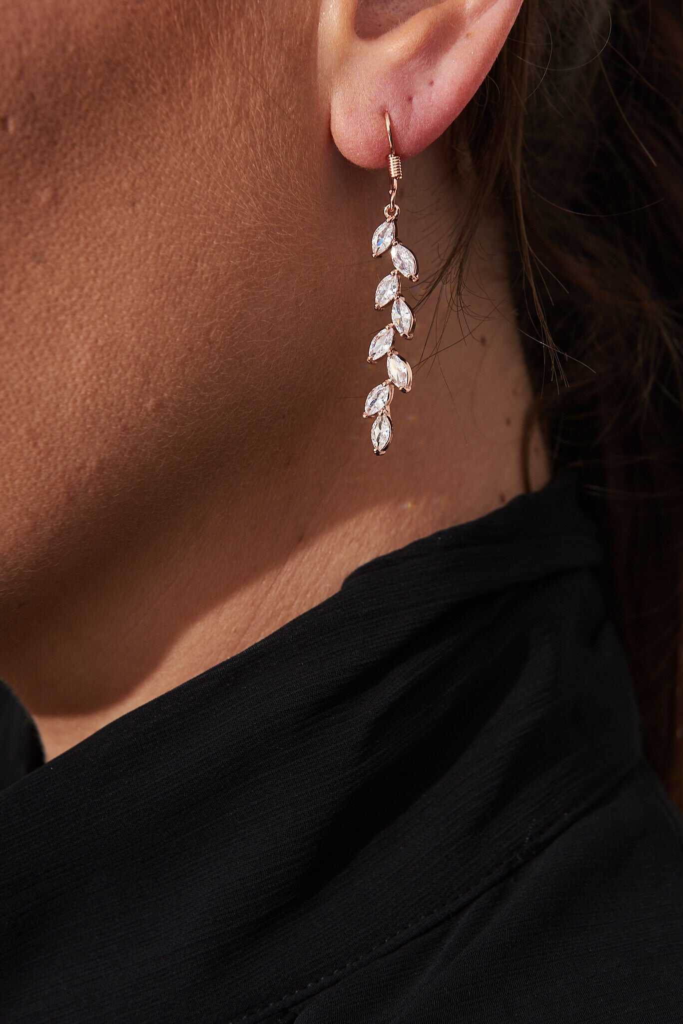 Earrings In Rose Gold
