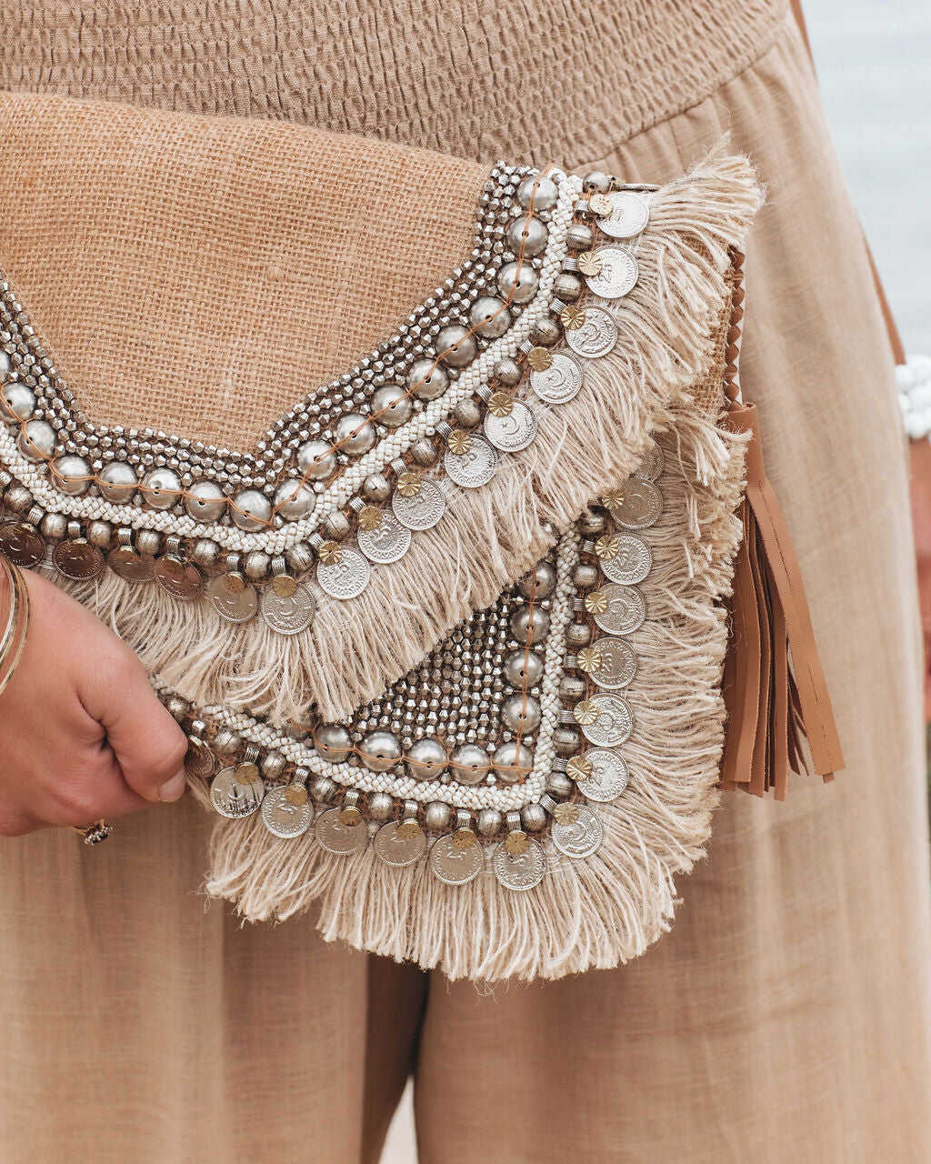 Fringe Trim Clutch