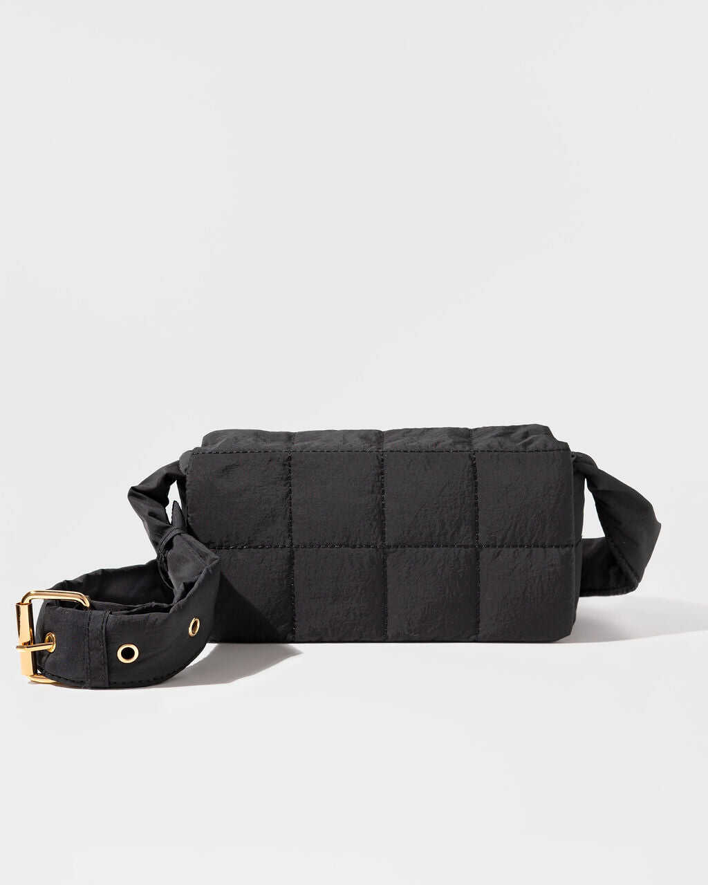 Quilted Nylon Crossbody Bag