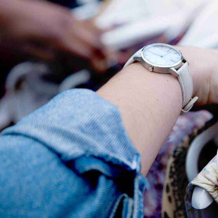 Silver & Grey Watch