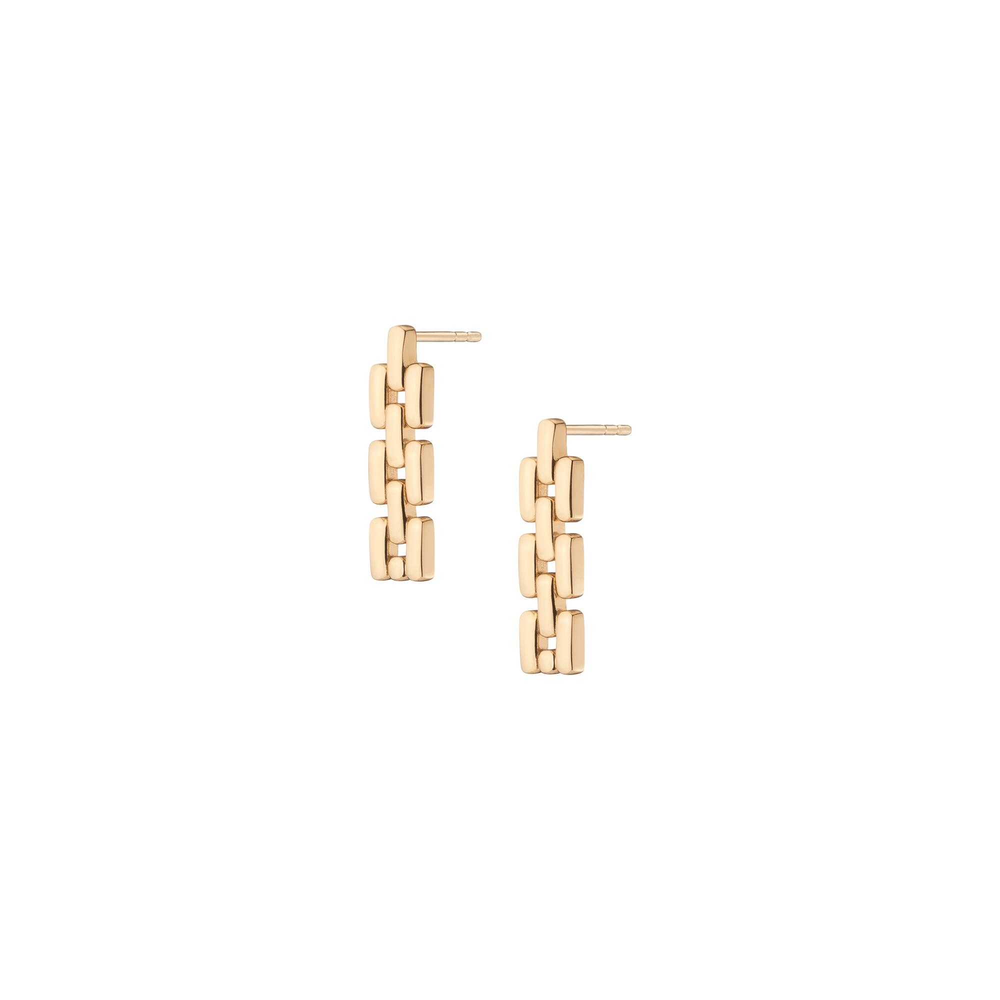 Panther Chain Link Earrings