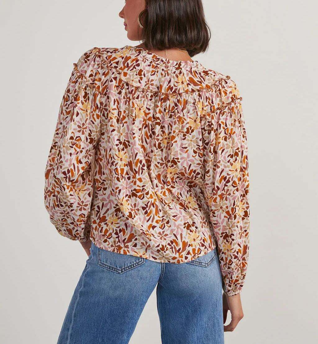 Casual Floral Blouse