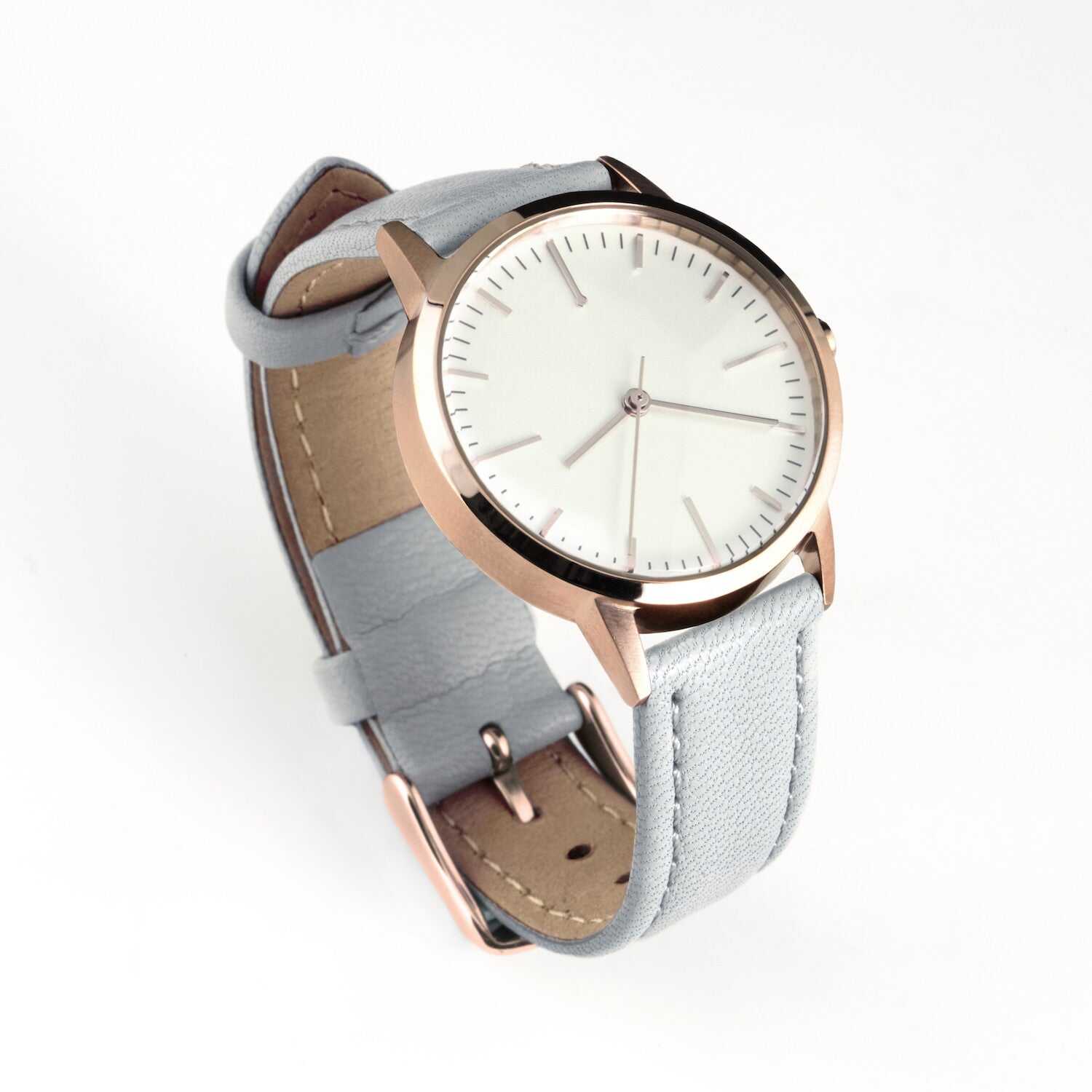 Rose Gold & Grey Watch