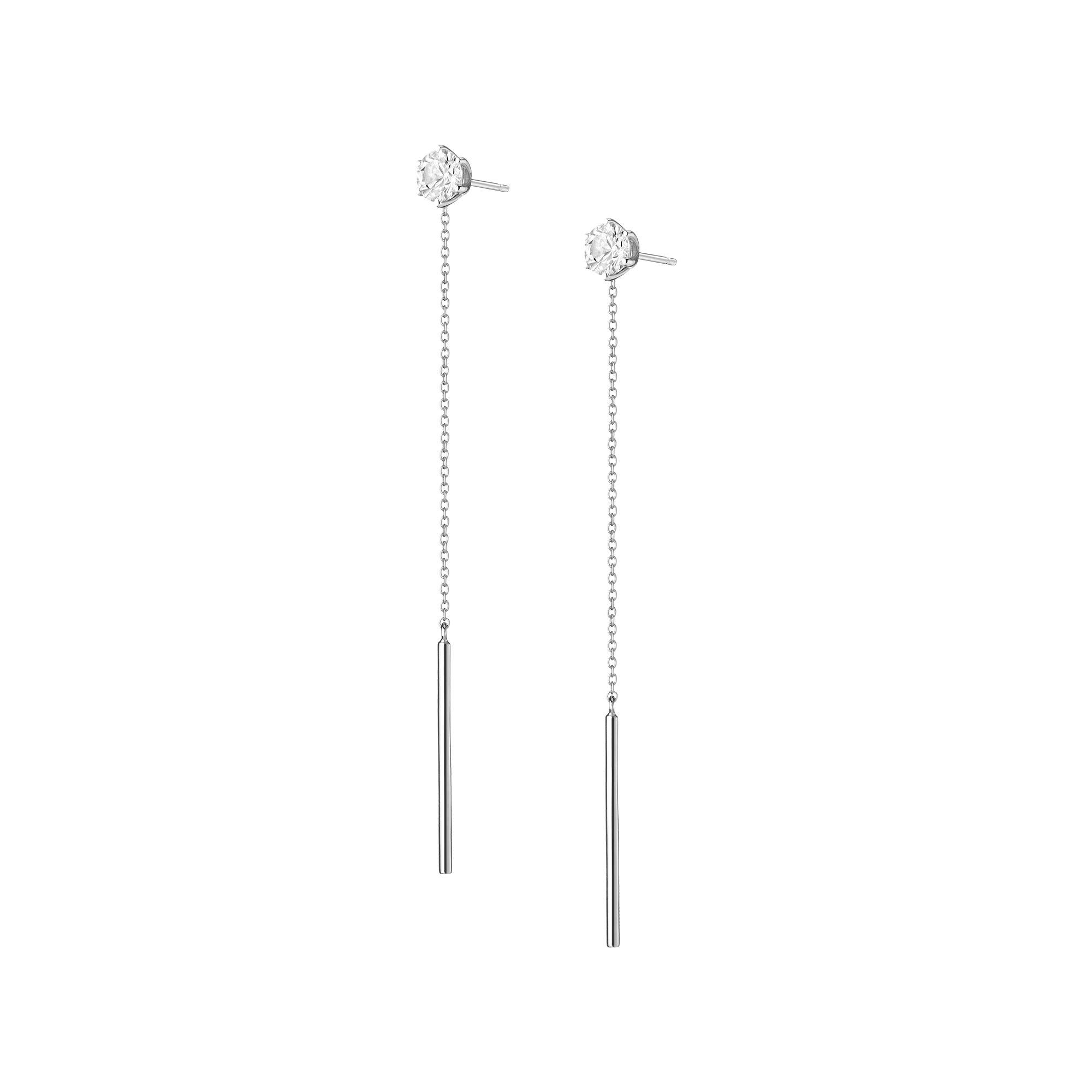 Starlight Elegance Long Earrings