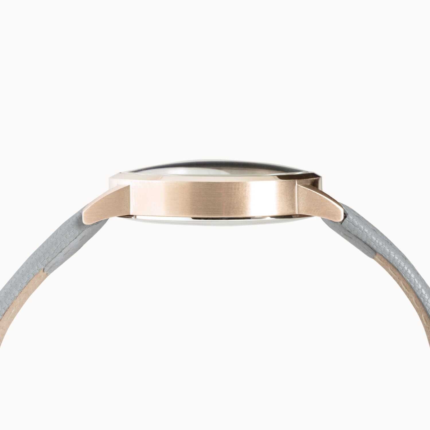 Rose Gold & Grey Watch