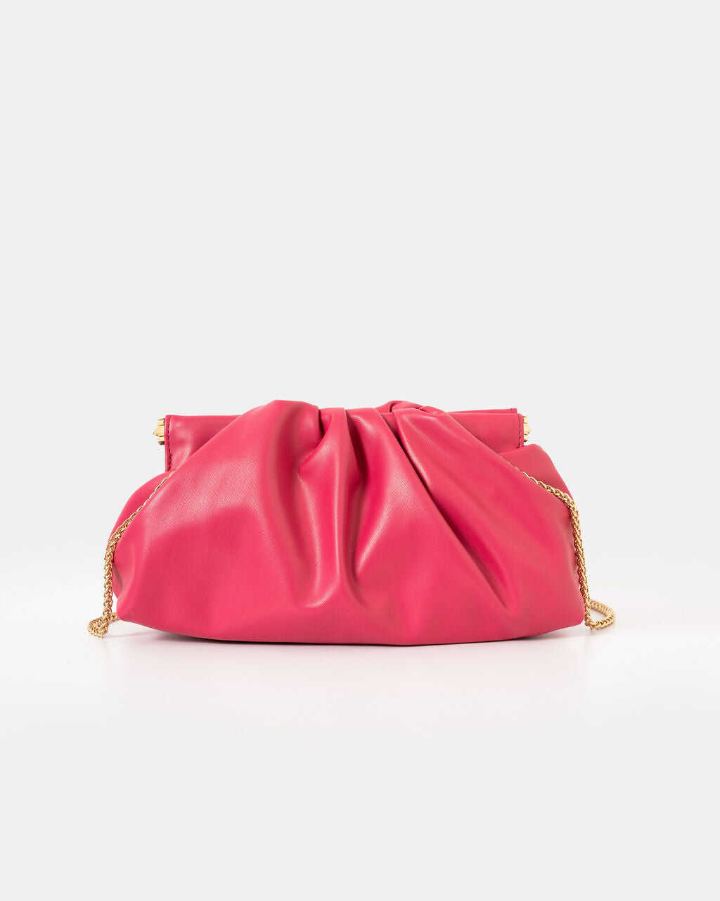 Chain Pleated Shoulder Bag