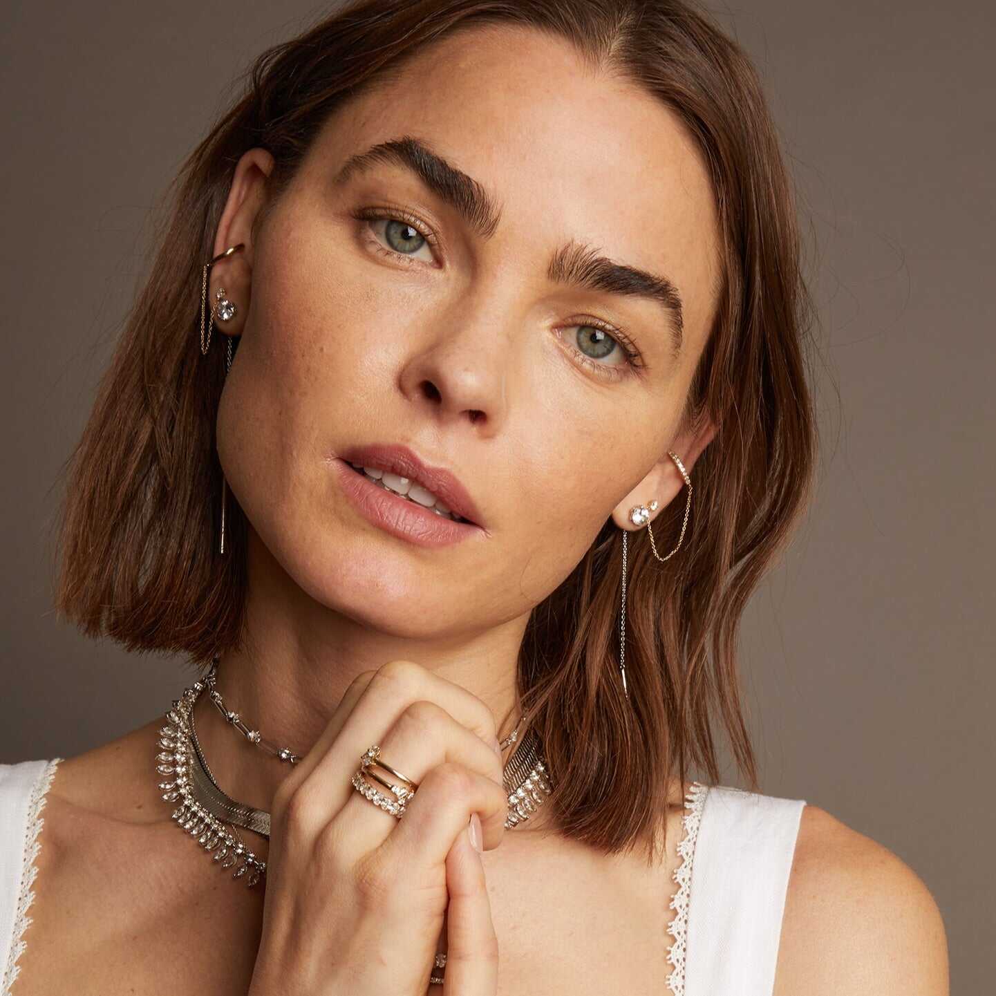 Starlight Elegance Long Earrings