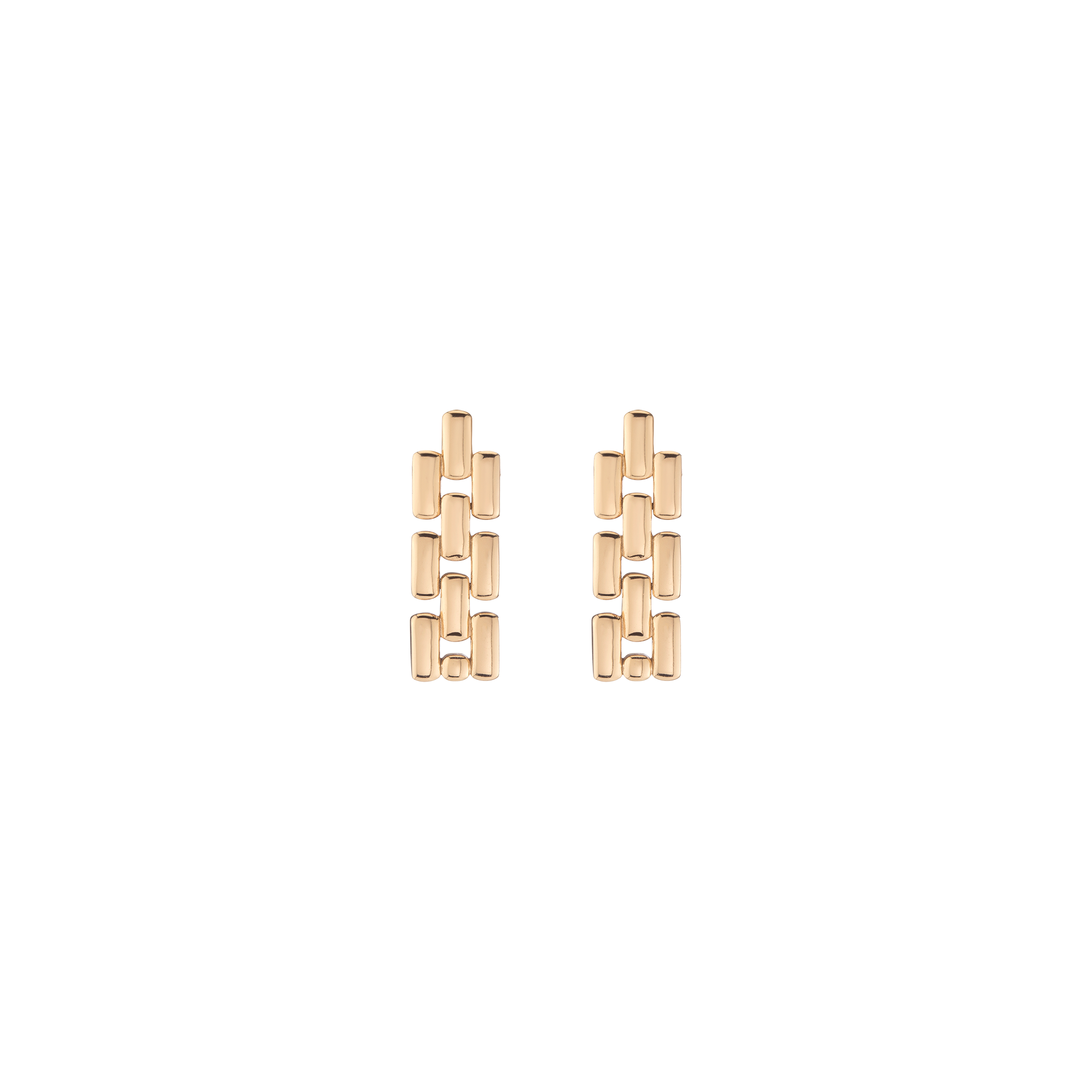 Panther Chain Link Earrings