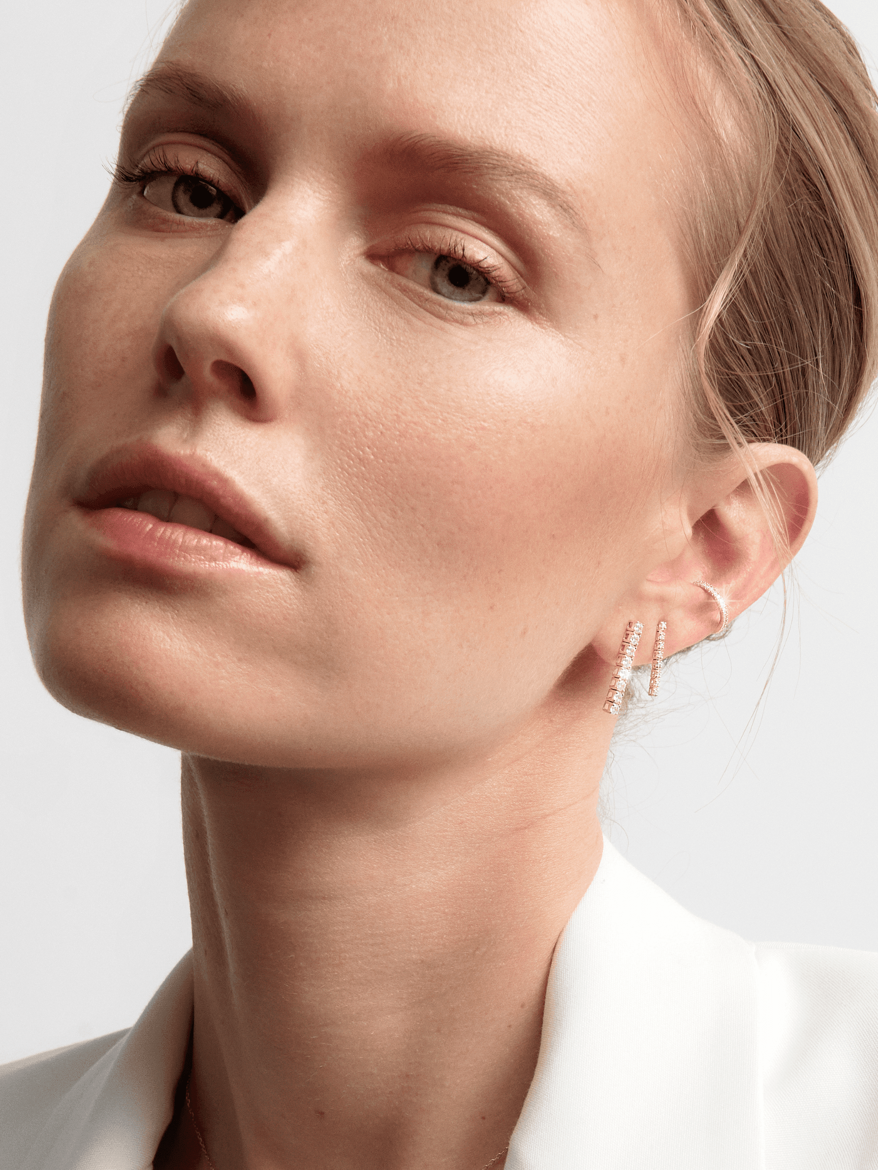 Petite Tennis Earrings