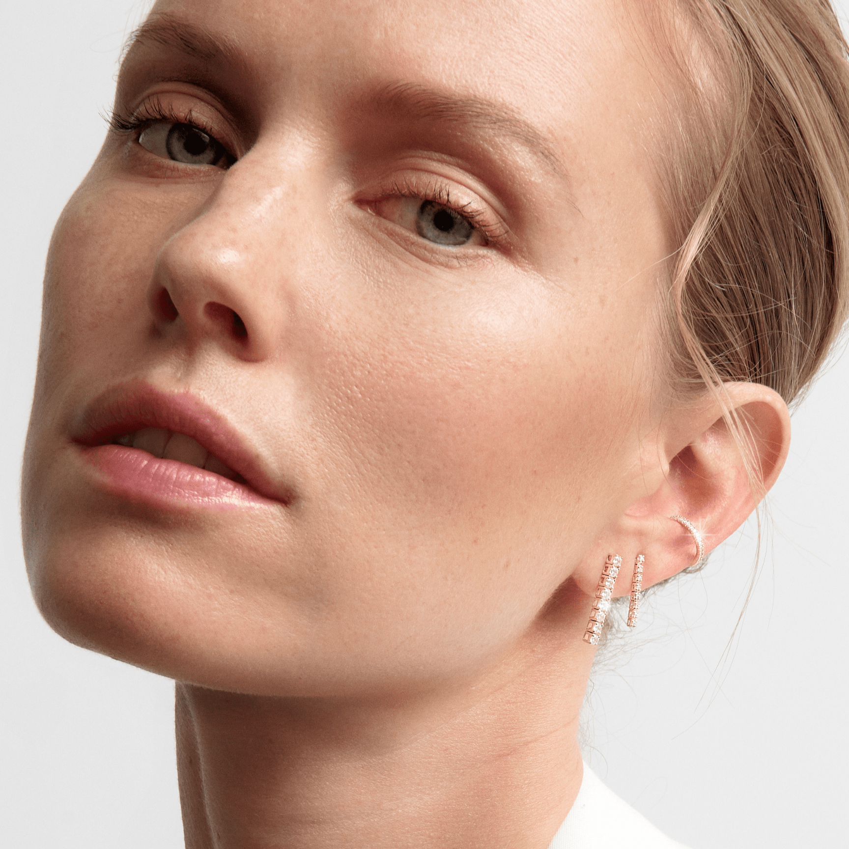 Petite Tennis Earrings