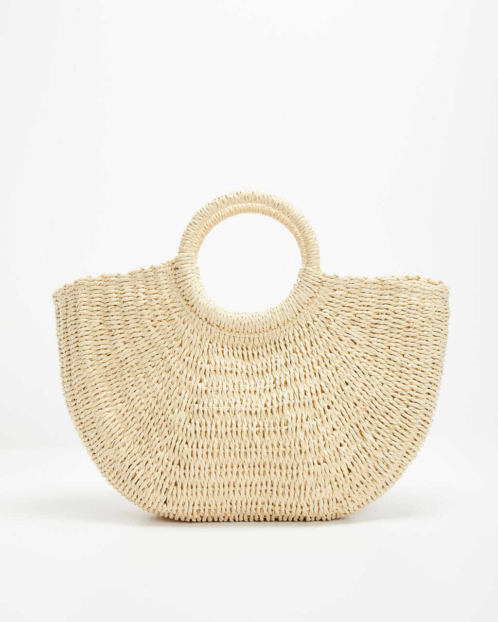 Resort Style Straw Handbag