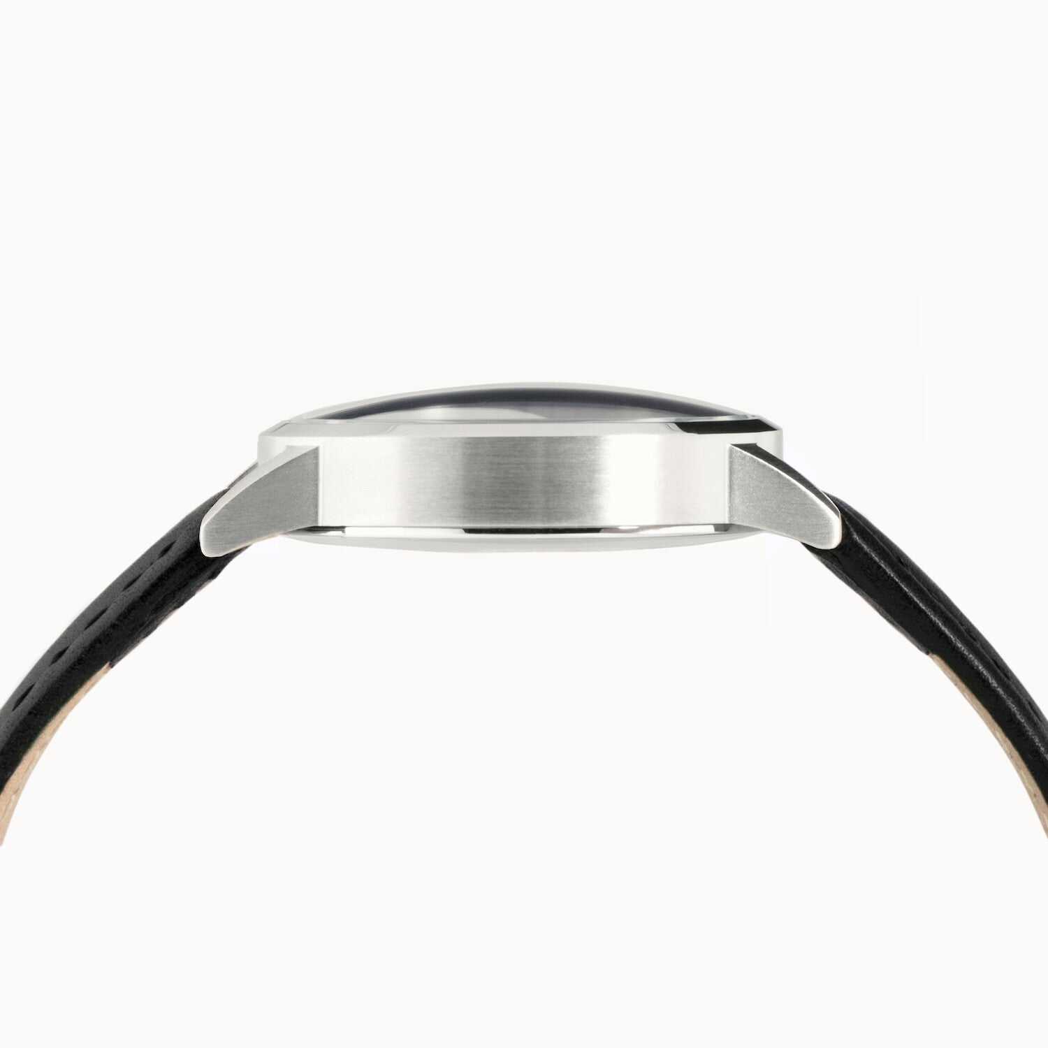 Silver & Black Women's Watch