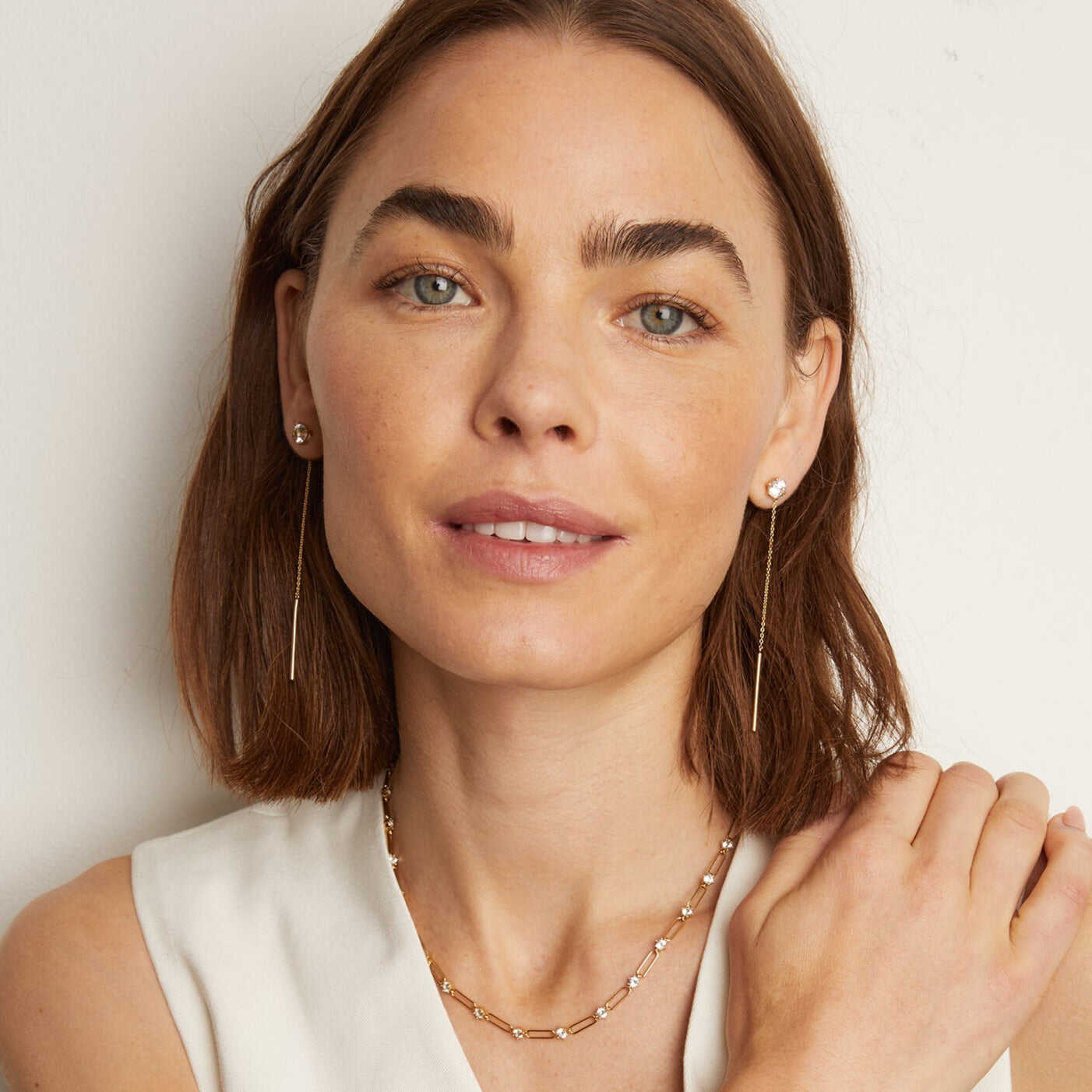 Starlight Elegance Long Earrings