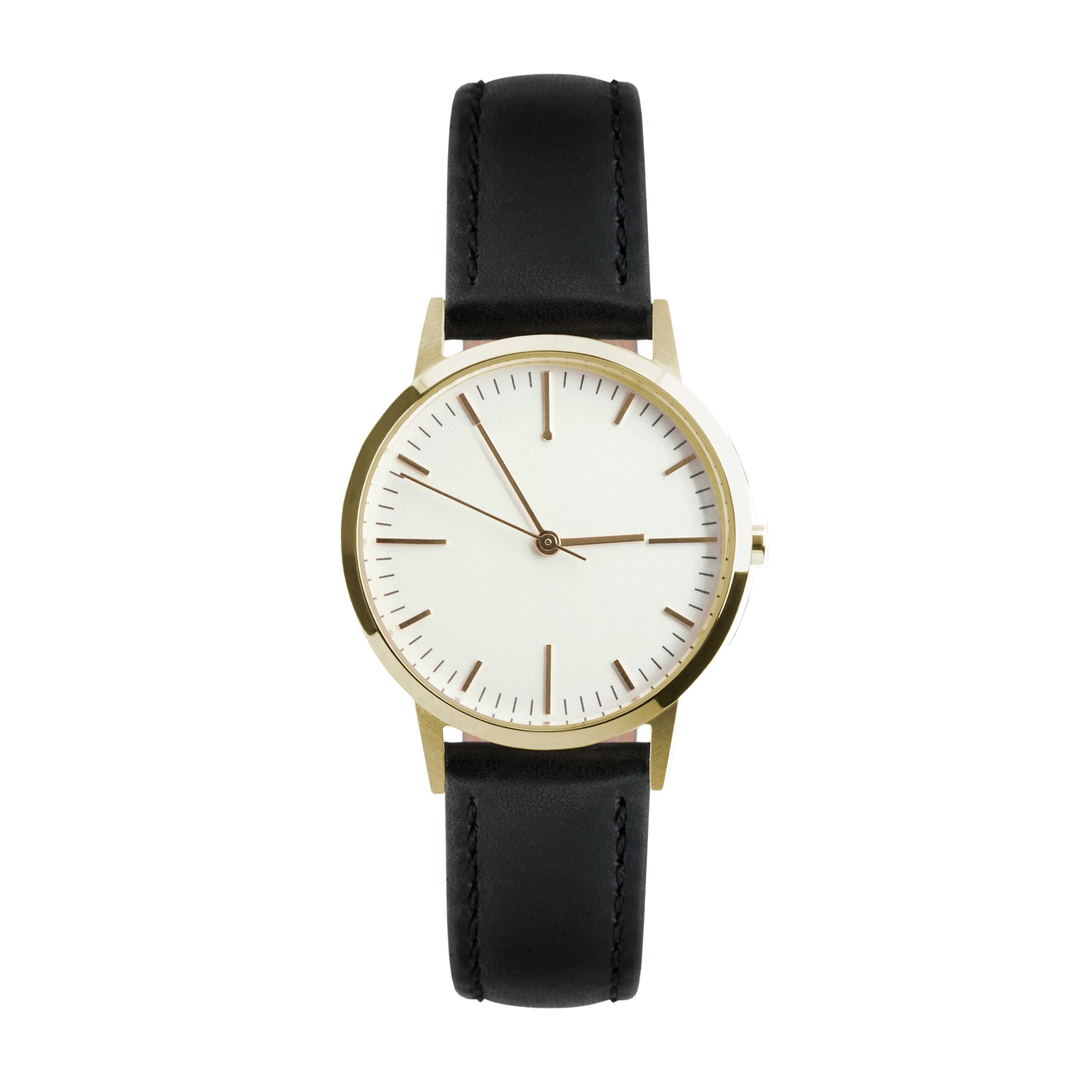 Gold & Black Watch