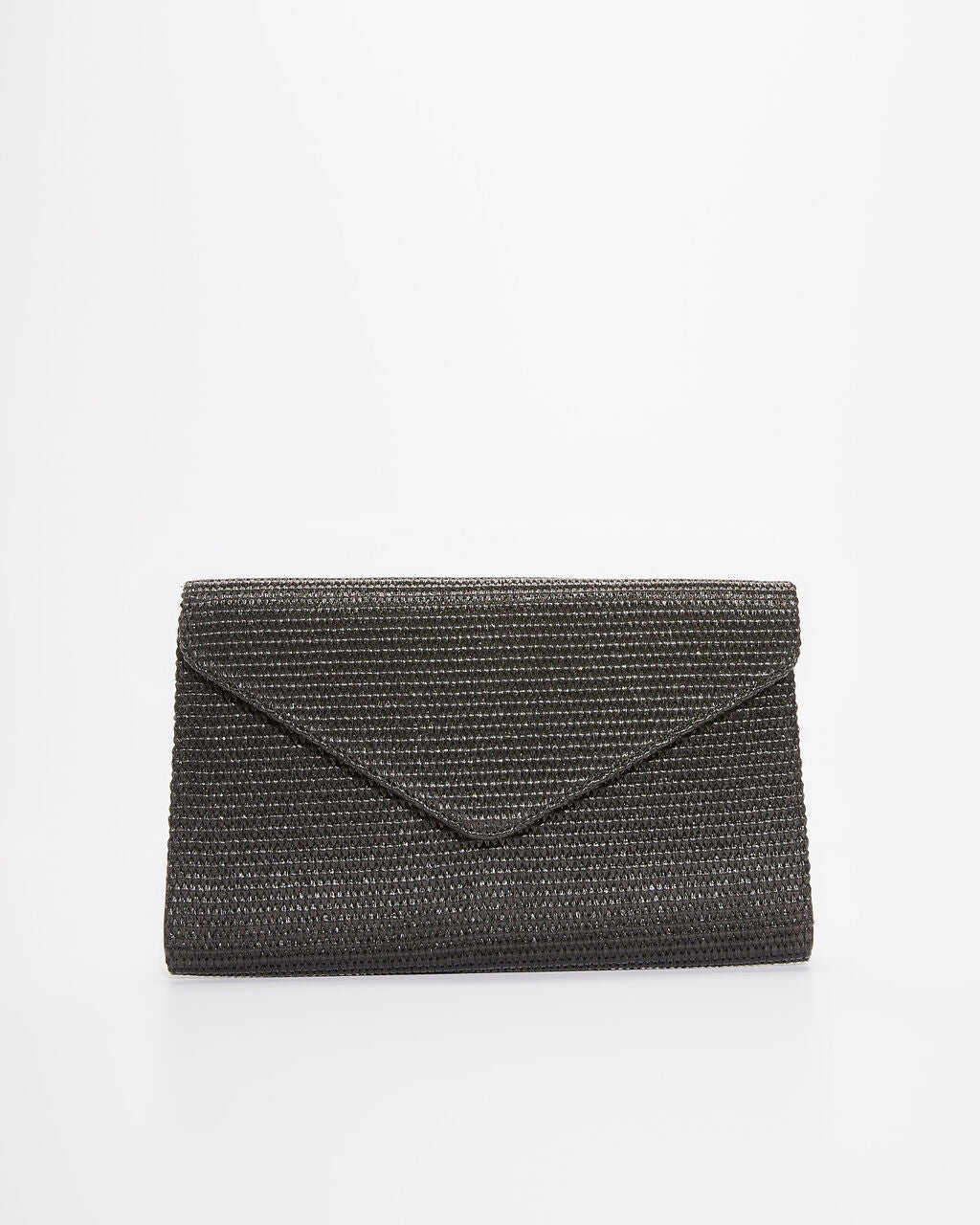Woven Crossbody Envelope Clutch